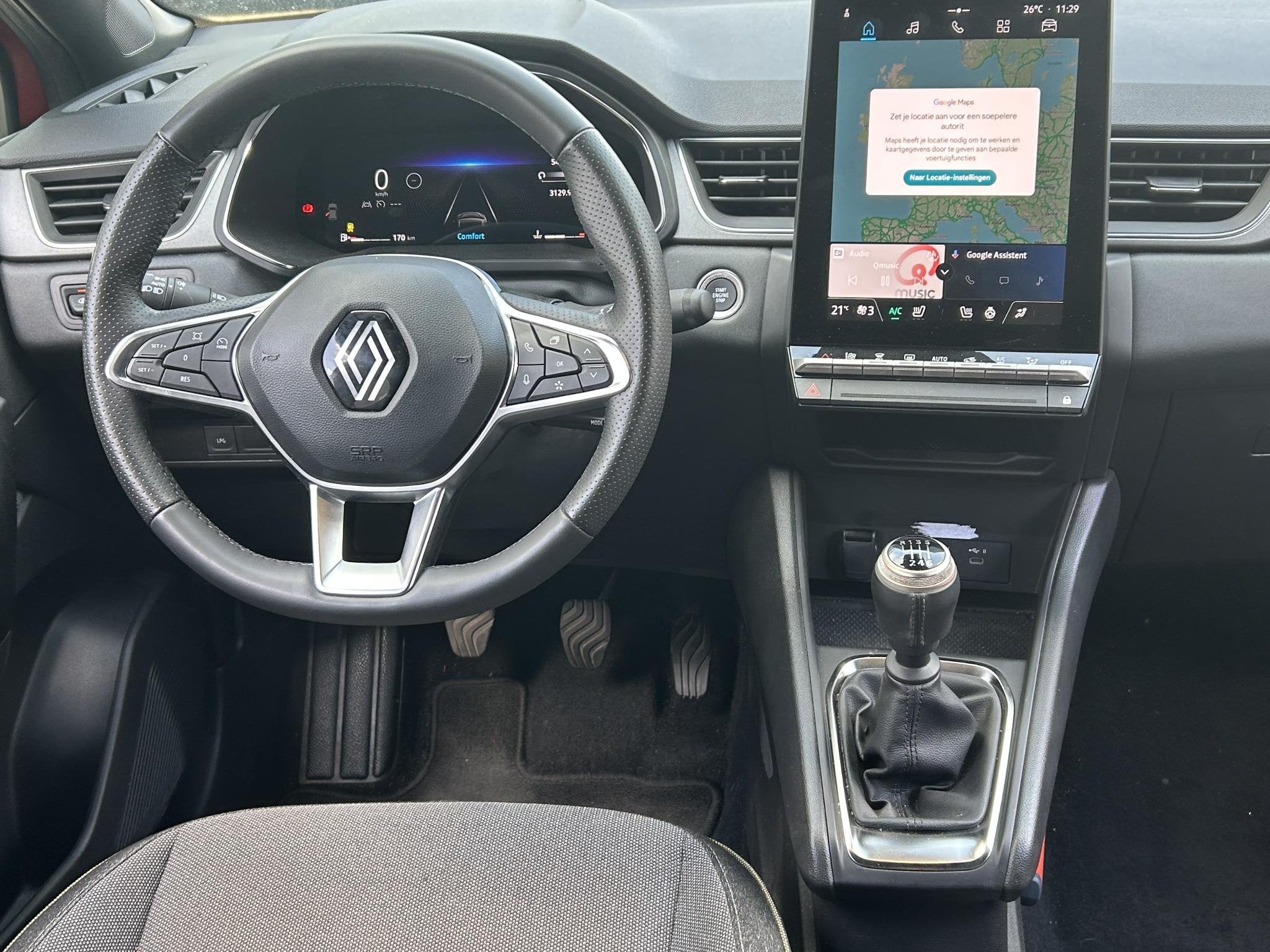 Renault Captur 1.0 ECO- G 100 techno | Navigatie | Camera |, Auto's, 1254 kg, 101 pk, Gebruikt, Met garantie (alle)