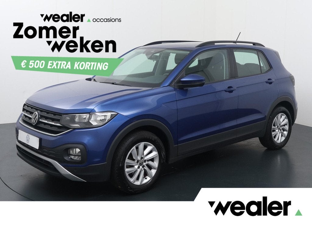 Volkswagen T-Cross 1.0 TSI Life | 110 PK | Trekhaak | Adapti, Auto's, Volkswagen, Bedrijf, Te koop, T-Cross, ABS, Adaptive Cruise Control