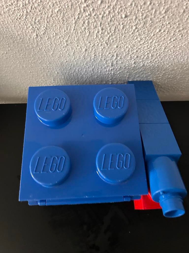 Lego Broodtrommel en Drinkfles - Blauw, Ophalen of Verzenden, Nieuw