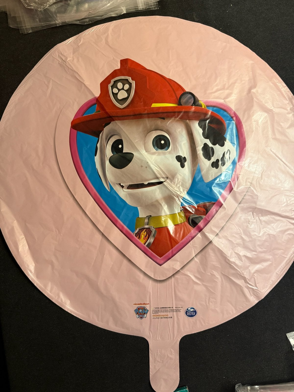 Paw Patrol folie ballon rond 45cm, Hobby en Vrije tijd, Ophalen of Verzenden, Nieuw, Versiering, Verjaardag