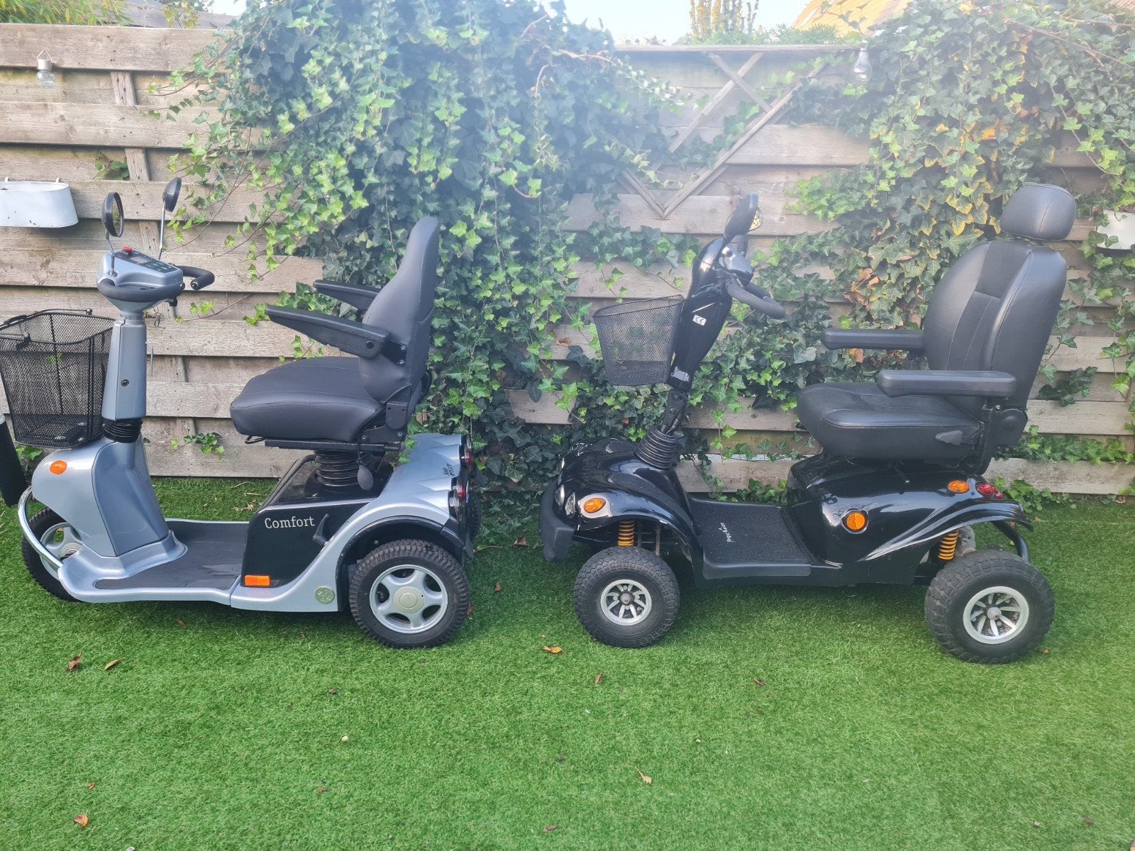 2x Schootmobelen, FreeRider en Comfort, Ophalen, Gebruikt, 16 km/u of meer, Mango