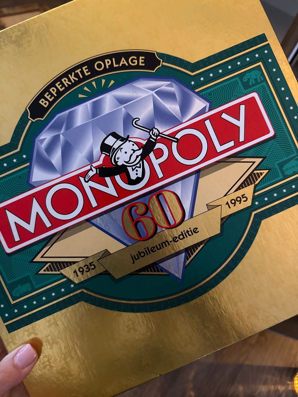 Monopoly 60 Jaar Jubileum Editie 1935-1995 - Nieuw, Limited, Ophalen of Verzenden, Nieuw