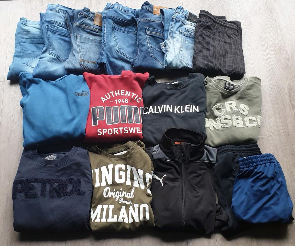 kleding pakket maat 164, Ophalen, Zo goed als nieuw, Jongen