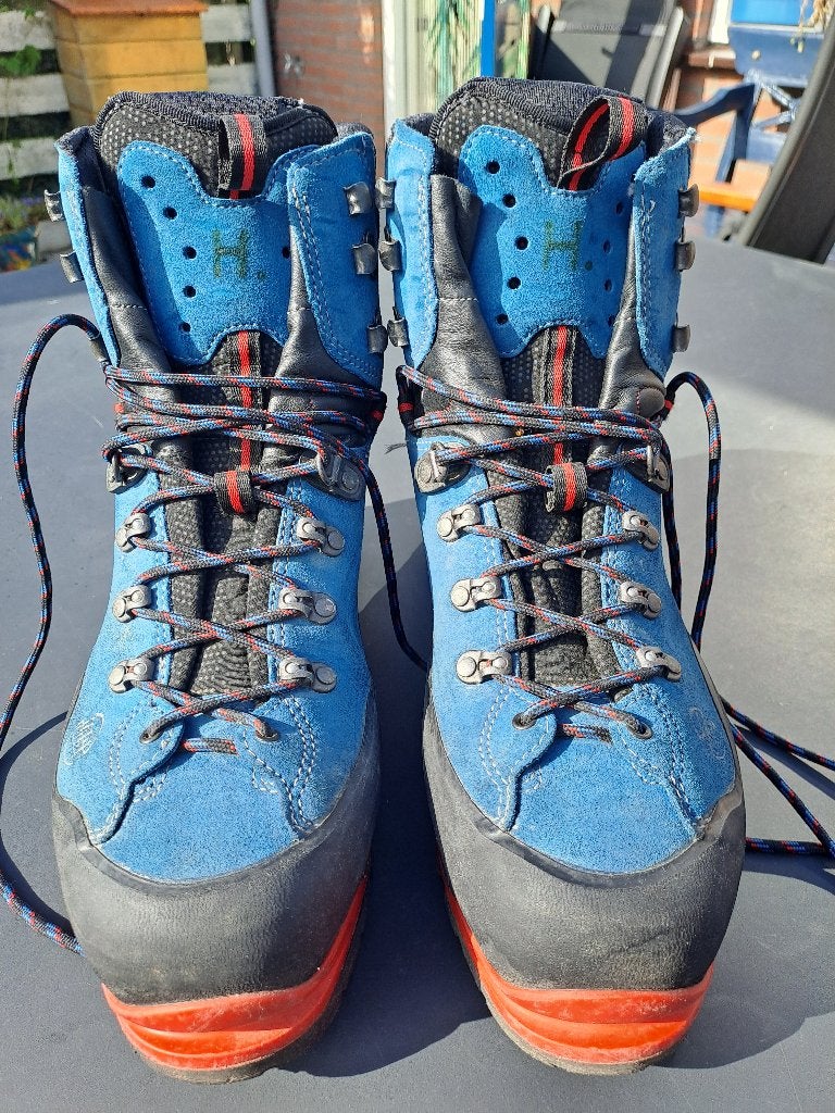 Bergschoenen Hanwag Alpine D, blauw, maat 46, Sport en Fitness, Ophalen, Zo goed als nieuw, Schoenen