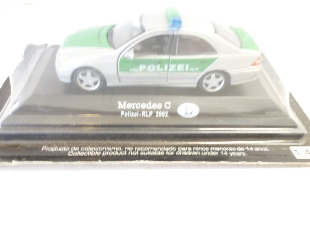Mercedes C Polizei RLP 2002 1:43 modelauto nieuw, Ophalen of Verzenden, Nieuw, Auto, Overige merken