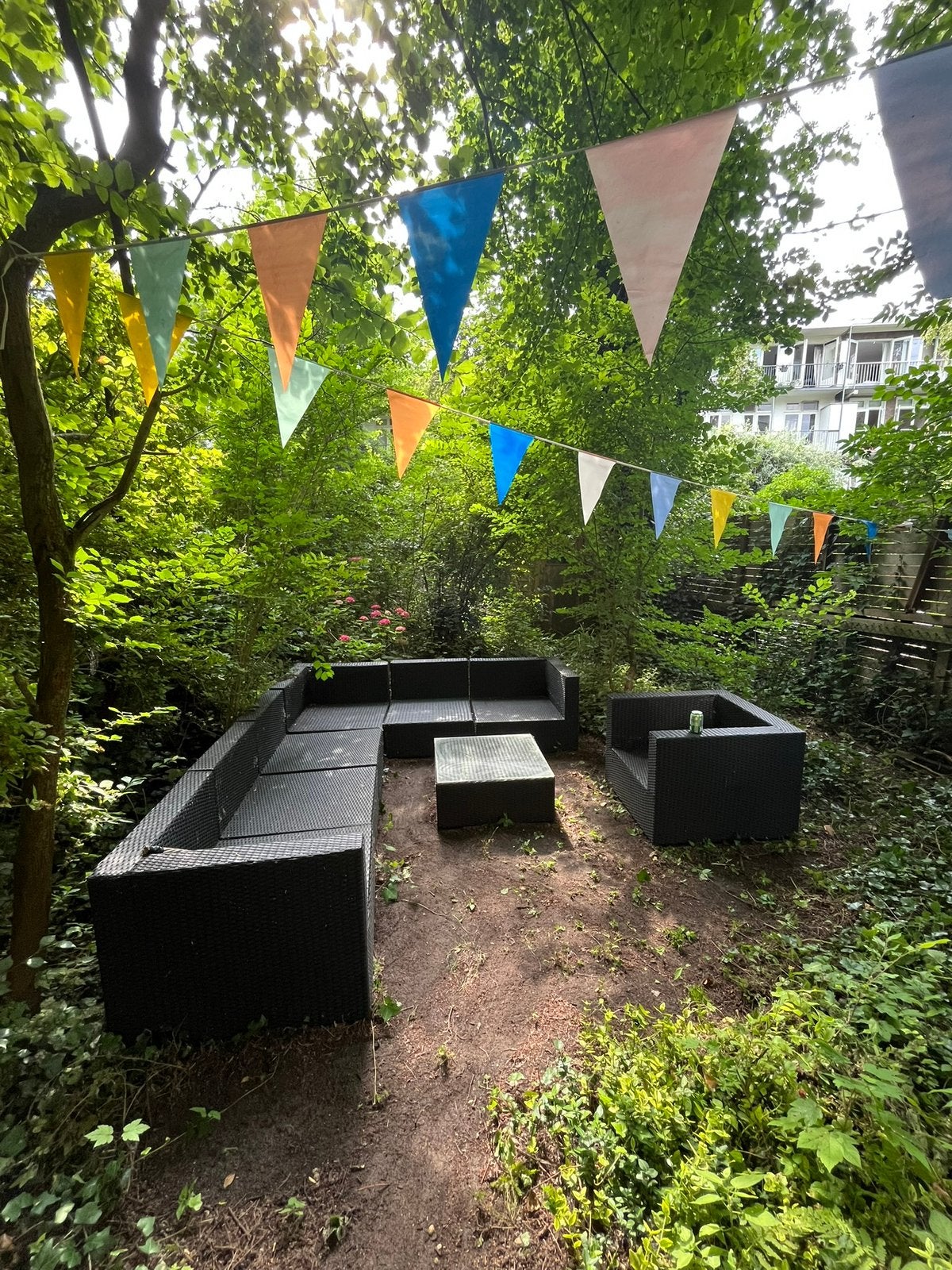 Grote loungebank, Ophalen, Bank