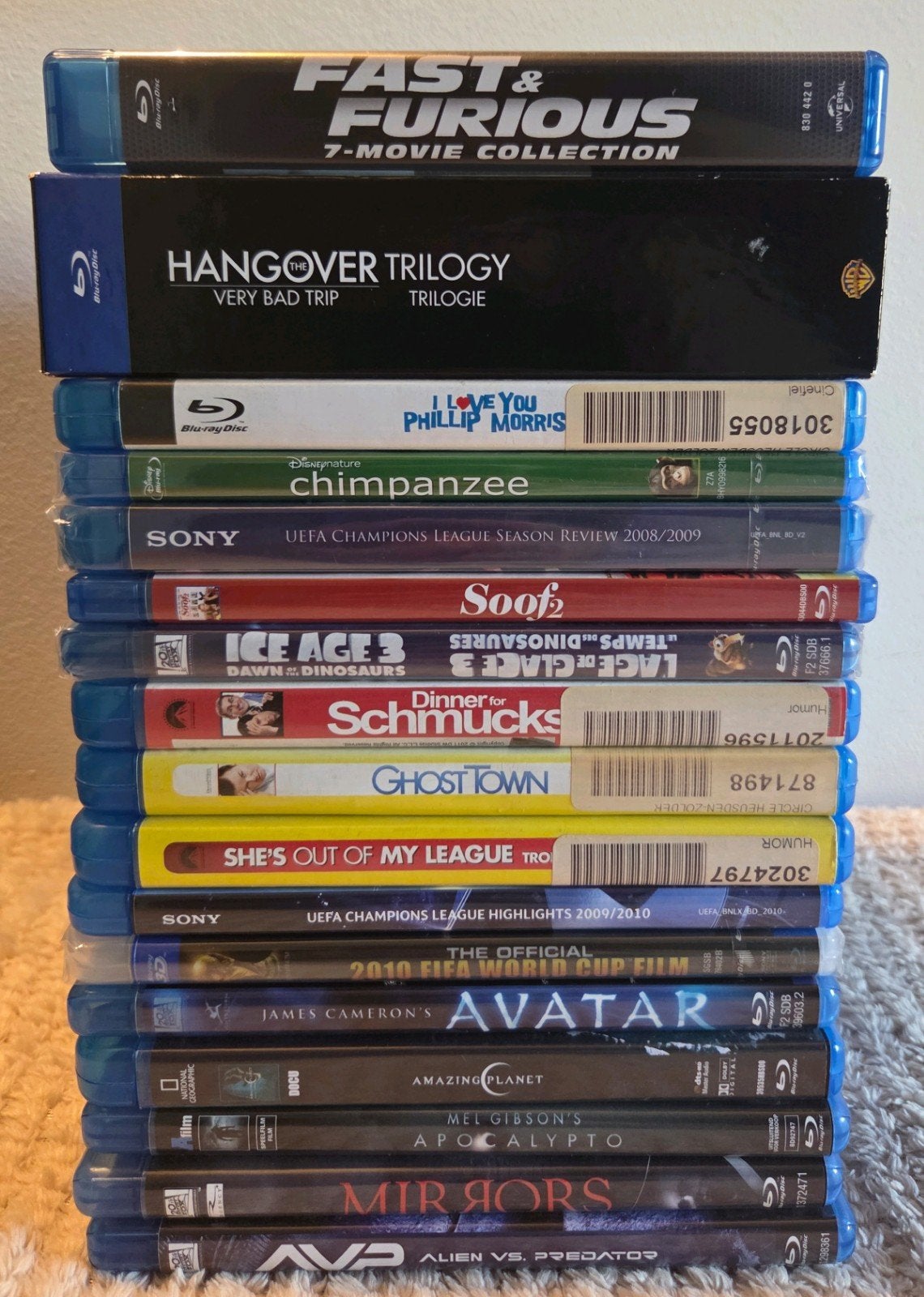 Partij Blu-ray's - 15 stuks, Cd's en Dvd's, Verzenden, N, N, N