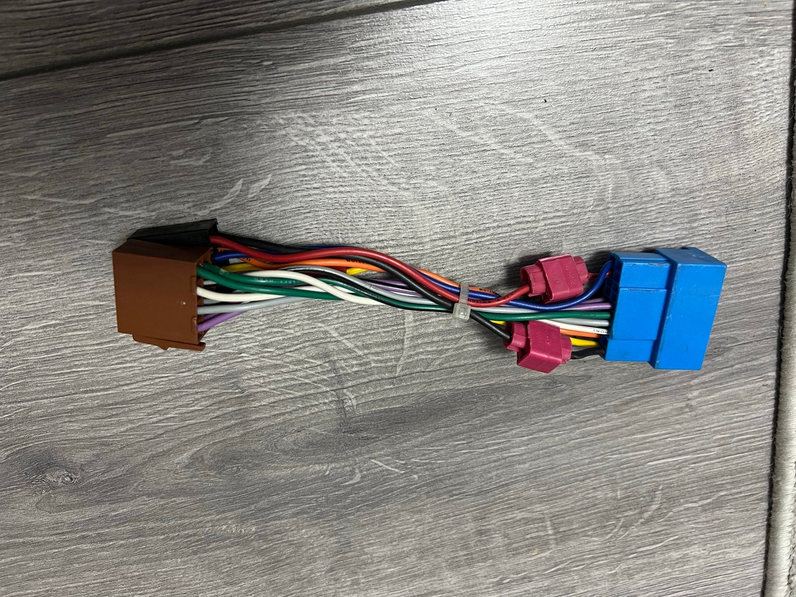 ISO Radio Adapter Kabelboom voor Auto Stereo, Ophalen of Verzenden, Gebruikt
