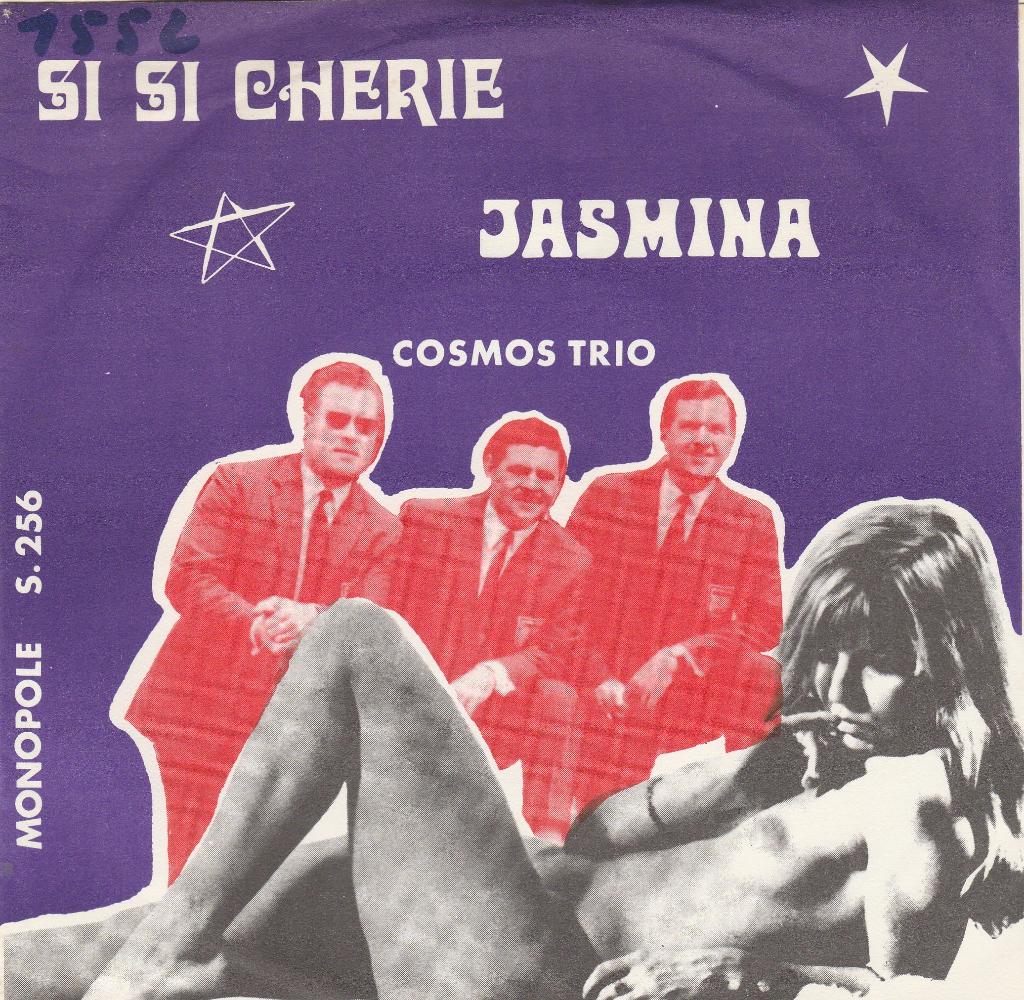 Cosmos Trio - Si Si Cherie, 7 inch, Ophalen of Verzenden, Levenslied of Smartlap, Fotohoes