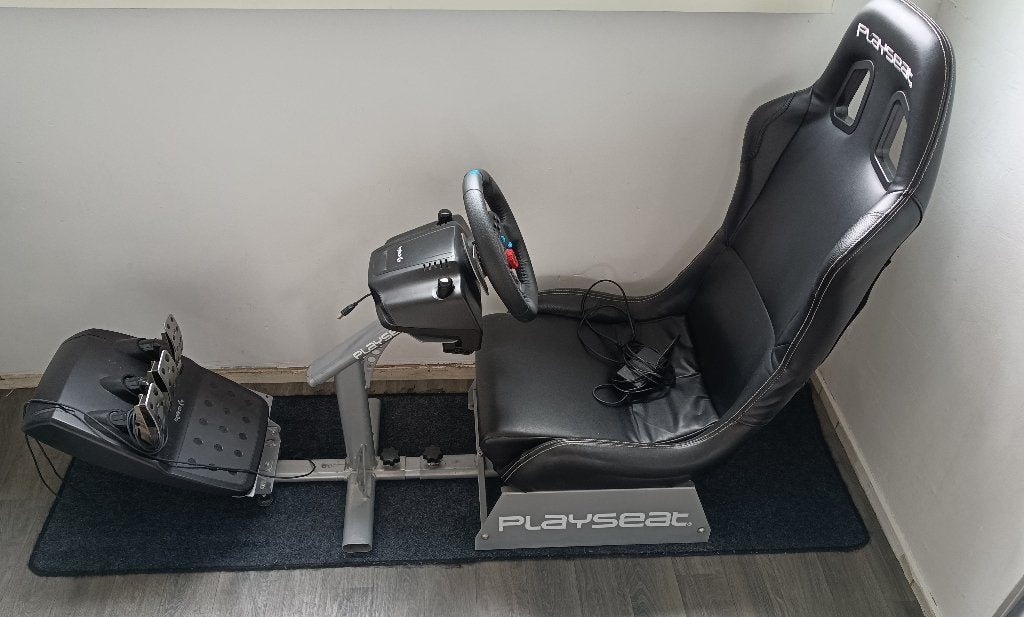 playseat evolution met logitech g29 racestuur, Spelcomputers en Games, Ophalen, Zo goed als nieuw, Playseat of Racestoel, PlayStation 3