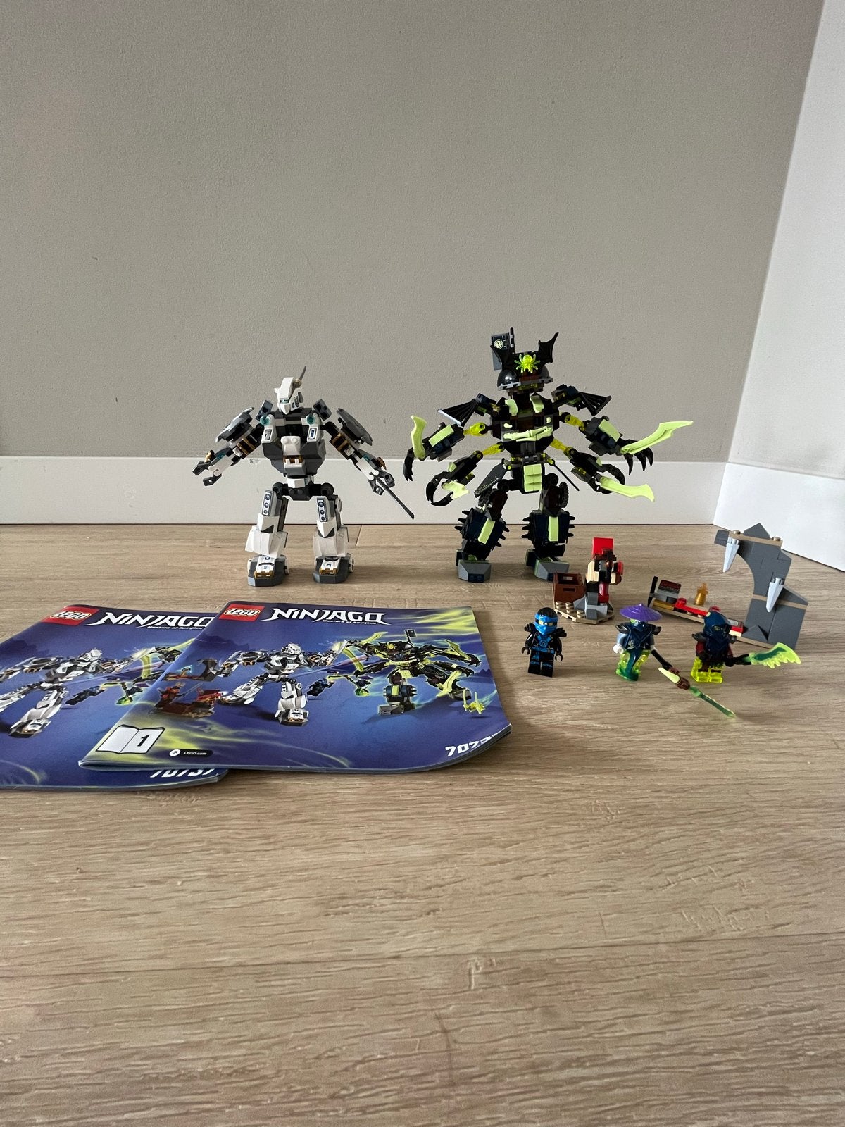 LEGO Ninjago 70737 Titan mech battle, Lego, Ophalen of Verzenden, Zo goed als nieuw, Compleet
