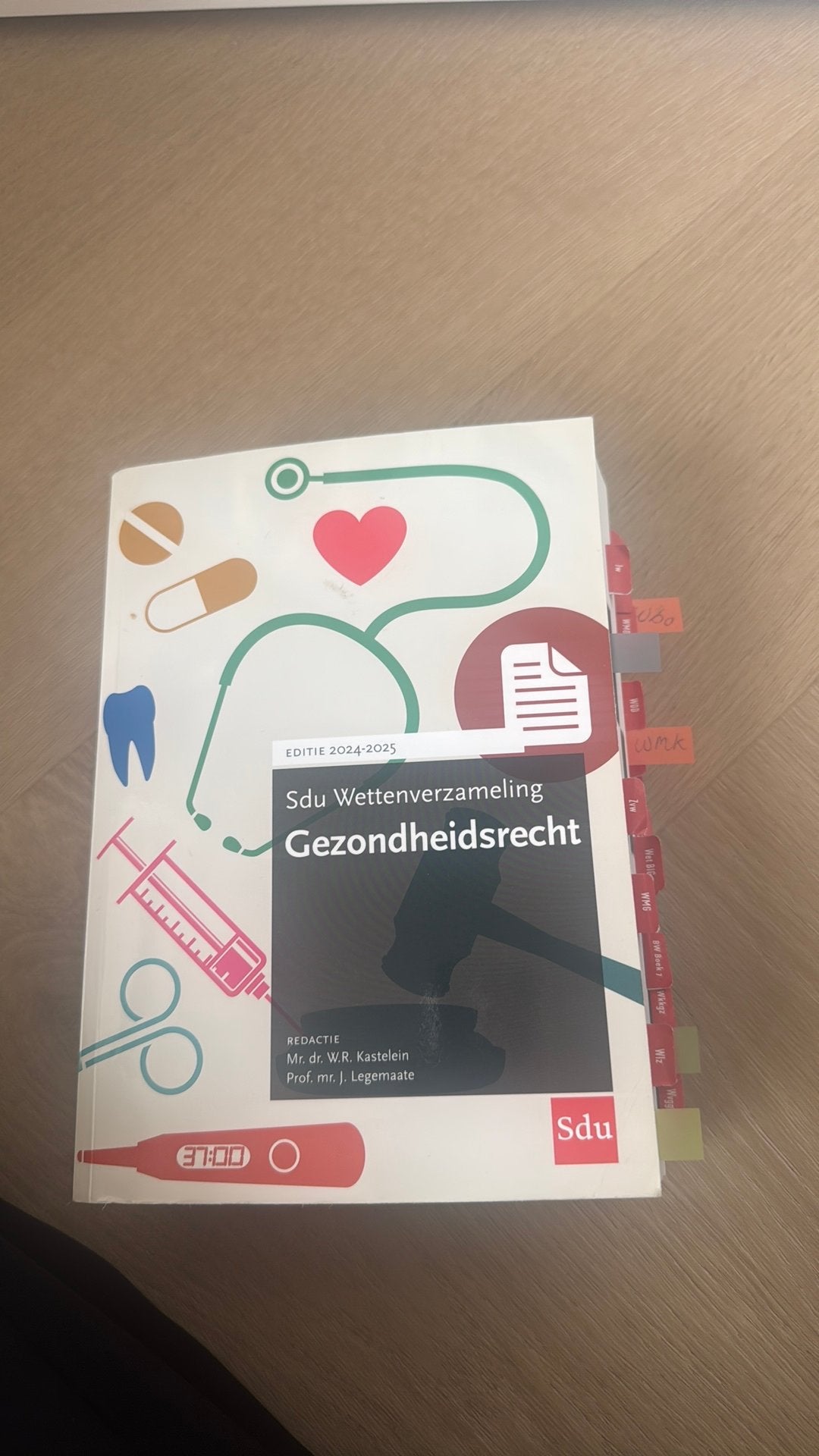 Gezondheidsrecht Sdu wettenbundel, Boeken, Studieboeken en Cursussen, Ophalen of Verzenden, Gelezen, WO