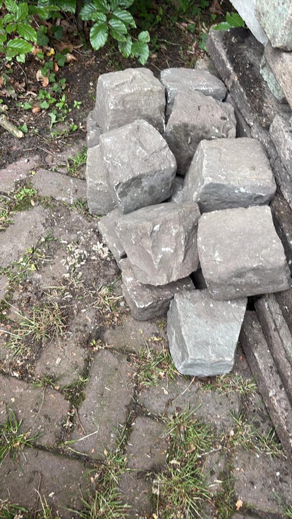 Kinderkopjes en grote keien, Tuin en Terras, Grind, Keien en Split, Ophalen, Gebruikt