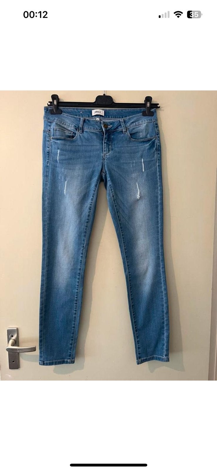 Skinny jeans only 30, Ophalen of Verzenden, Zo goed als nieuw, Blauw