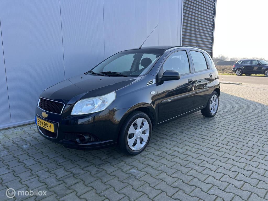 Chevrolet Aveo 1.2 16V LS nieuwe apk, Auto's, Voorwielaandrijving, Aveo, 4 cilinders, 400 kg