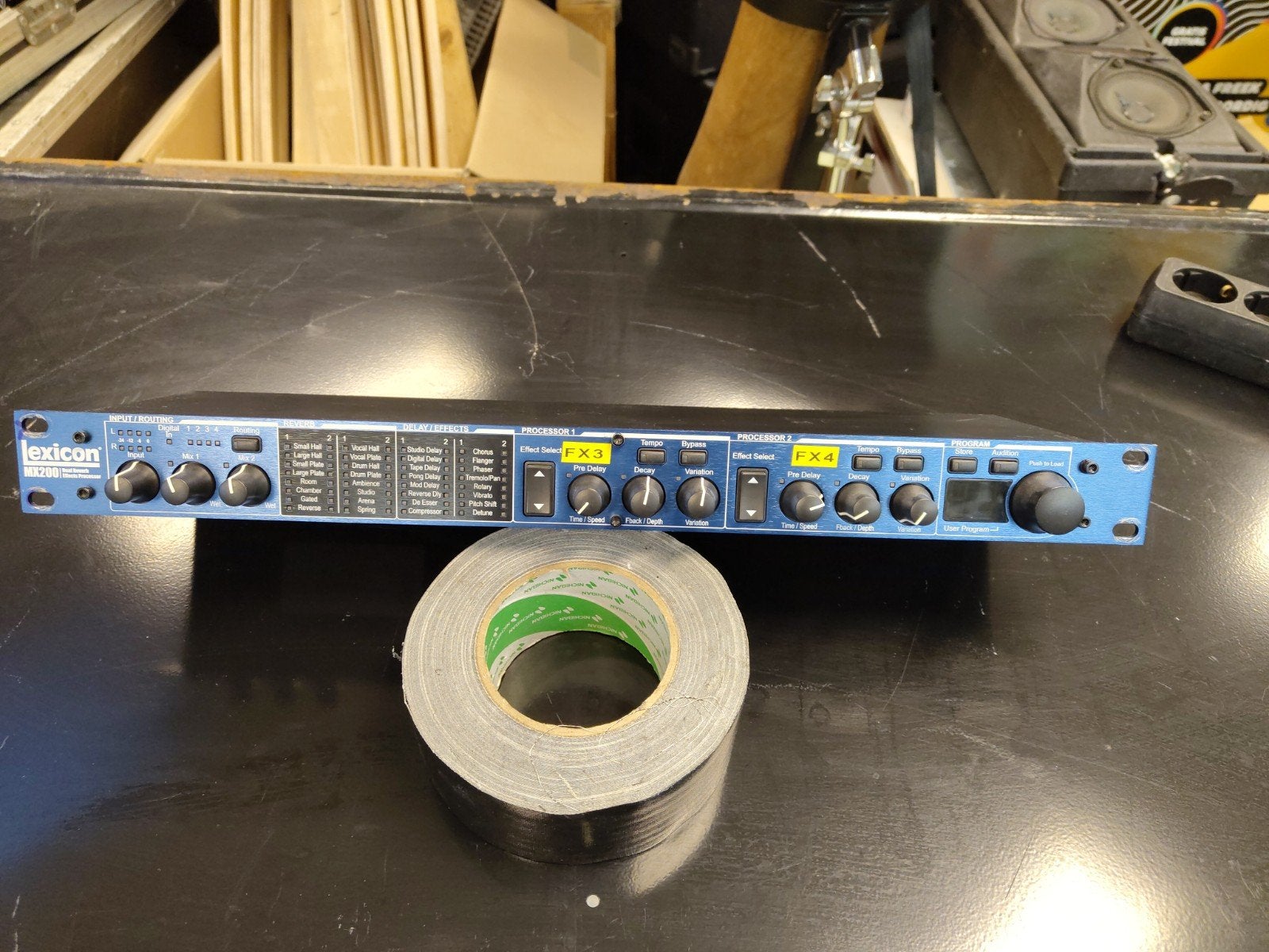 Lexicon MX200 Dual Reverb & Effects Processor, Muziek en Instrumenten, Effecten, Ophalen of Verzenden, Gebruikt, Delay of Echo