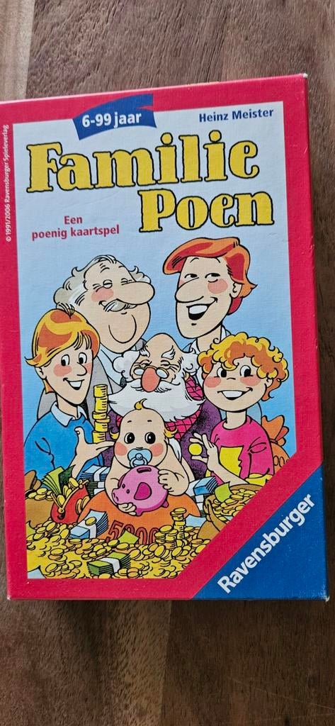 spel Fam Poen, Hobby en Vrije tijd, Gezelschapsspellen | Kaartspellen, Ophalen of Verzenden, Gebruikt