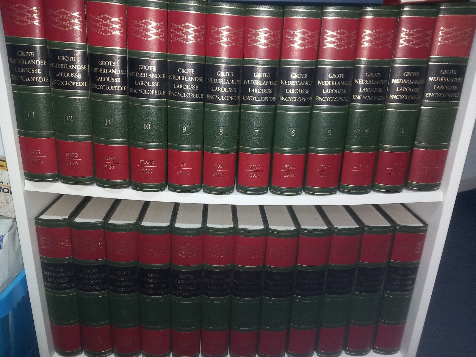 Grote Nederlandse Larousse Encyclopedie, Ophalen, Complete serie, Scheltens & Giltay N.V. / Heideland-Orbis N.V., Zo goed als nieuw