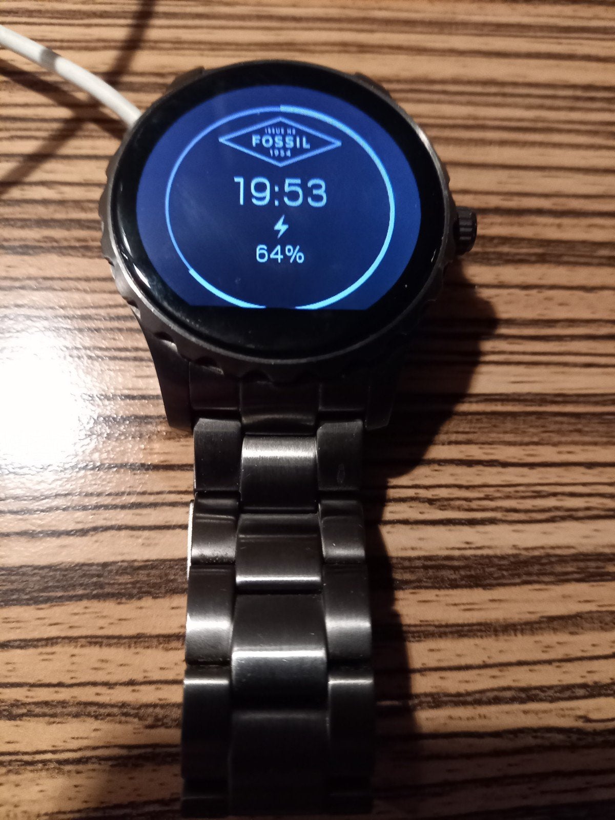 Fossil horloge smartwatch, Ophalen of Verzenden, Zo goed als nieuw, Zwart, Android