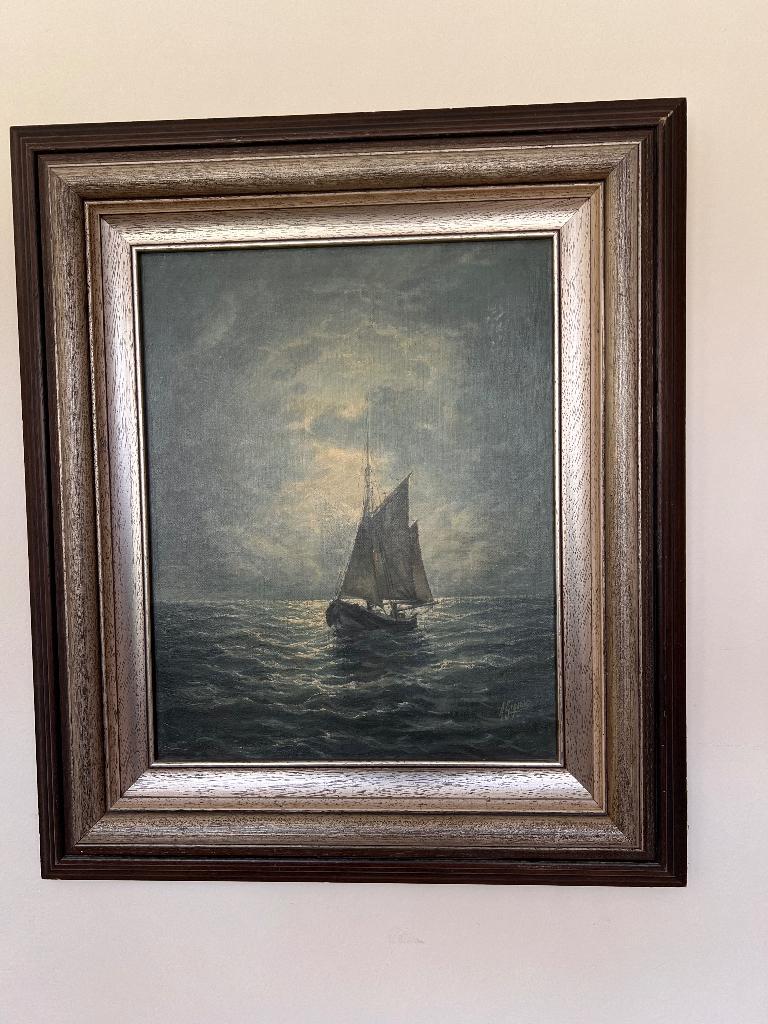 Schilderij / doek, Antiek en Kunst, Kunst | Schilderijen | Klassiek, Ophalen