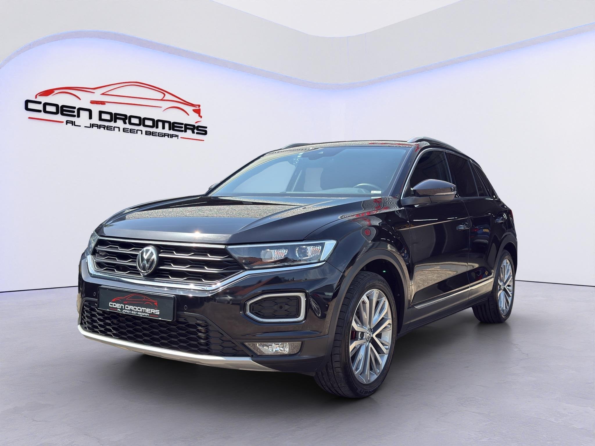 Volkswagen T-Roc 2.0 TSI 4Motion Sport /LPG-G3/Apple Carplay, Auto's, Automaat, Gebruikt, 1984 cc, Zwart