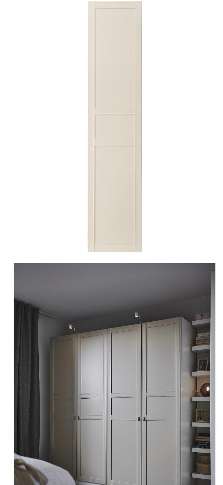 5 keer ikea pax kast deur Flisberget 50x201 cm, Ophalen, Overige materialen, Minder dan 50 cm, 200 cm of meer