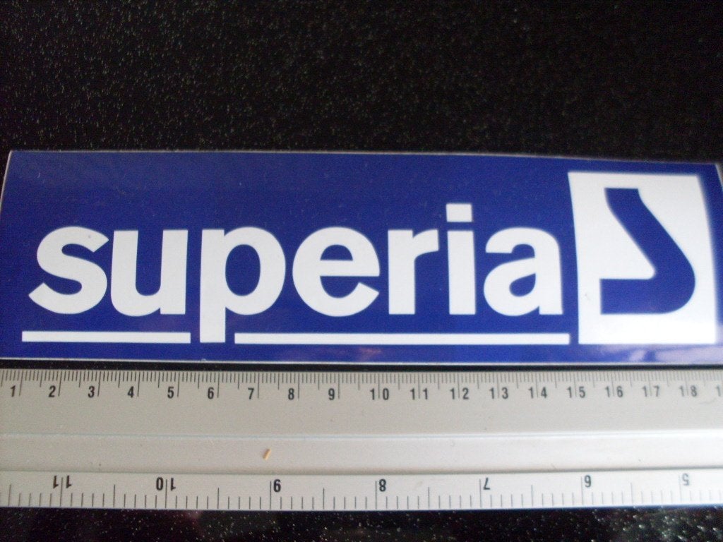 sticker superia logo, Verzenden, Zo goed als nieuw, Merk