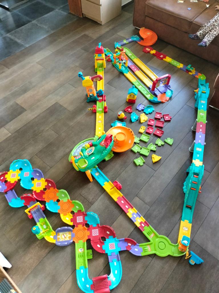 VTech Toet Toet Auto's Garage, racebaan e.d., Ophalen, Gebruikt
