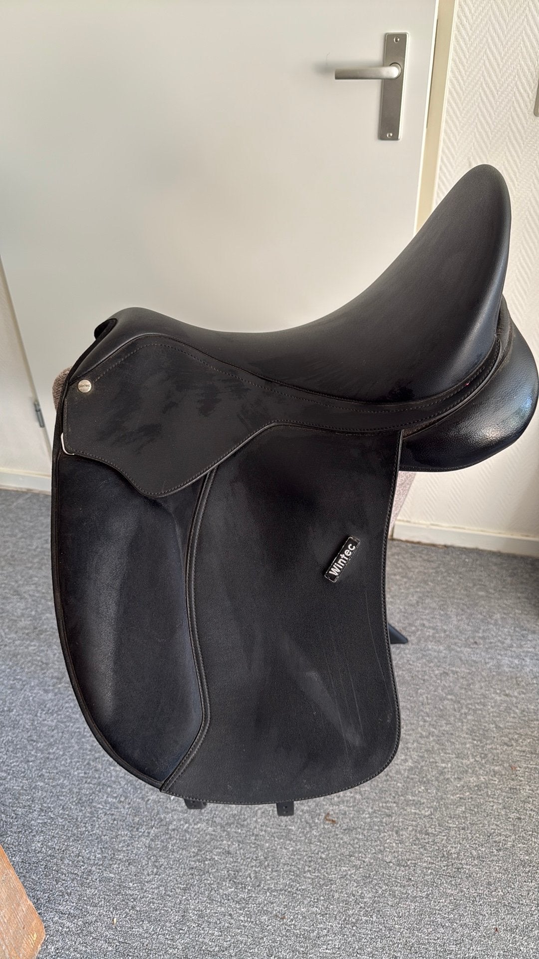 Wintec 500 zadel 17,5 inch, Ophalen, Gebruikt, Dressuur