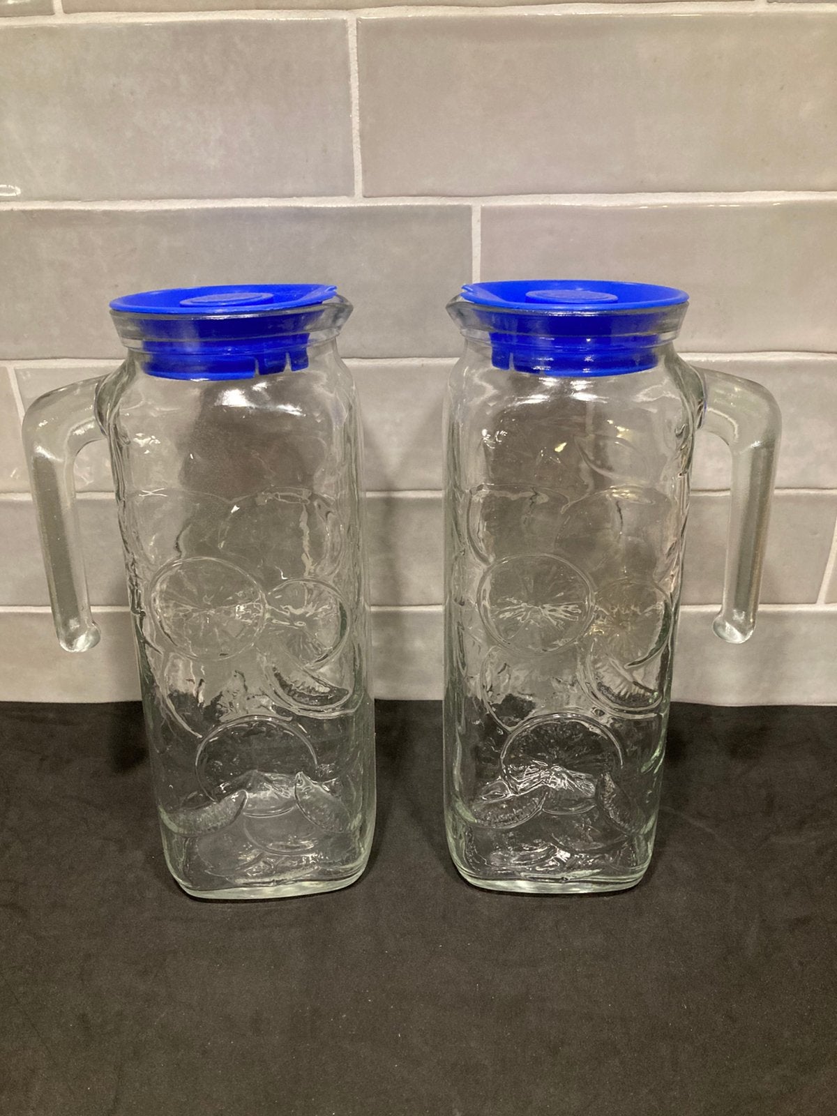 Vintage glazen sapkan Cristar (200125), Glas of Glazen, Gebruikt, Ophalen of Verzenden, Glas