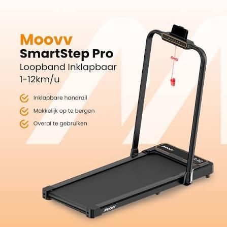 Moovv | Loopband SmartStep Pro v2 | Inklapbaar 1-12km/u, Ophalen, Zo goed als nieuw, Overige typen