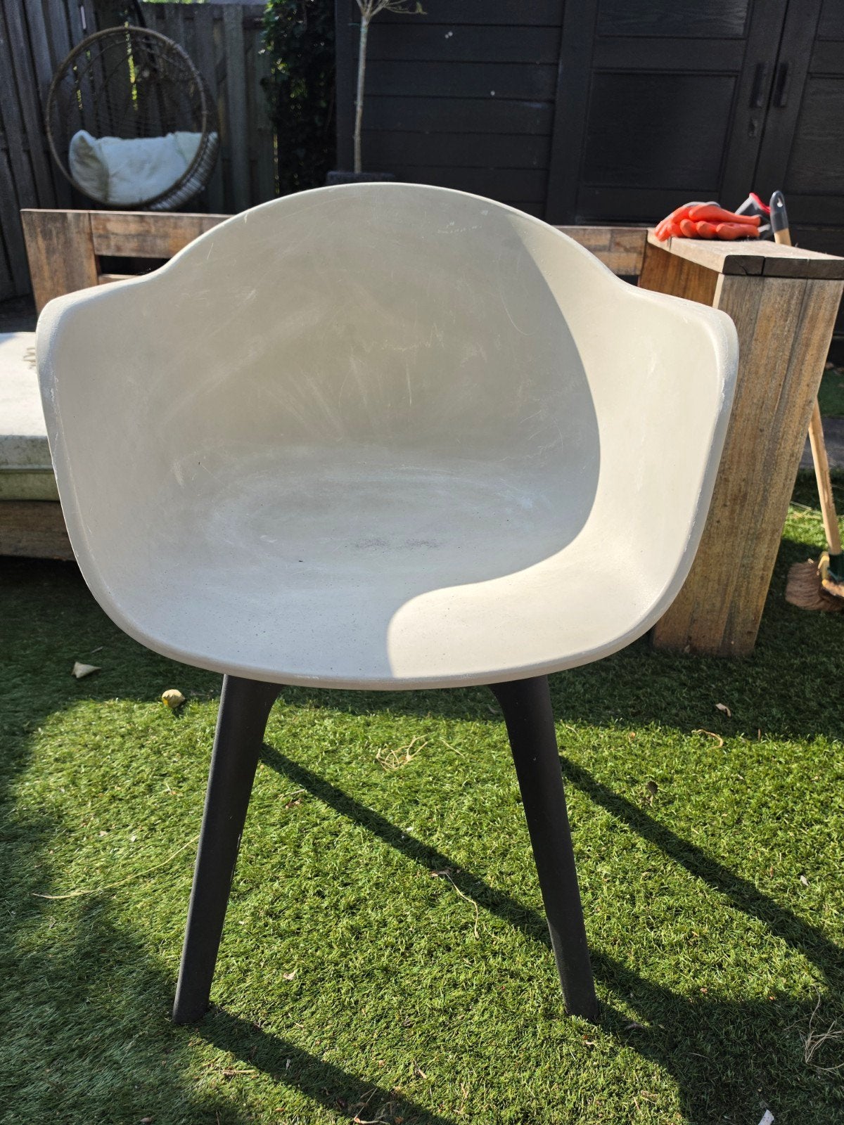 4 Kuipstoelen voor Tuin of Balkon – Gratis af te halen, Tuin en Terras, Tuinstoelen, Ophalen, Gebruikt, Kunststof