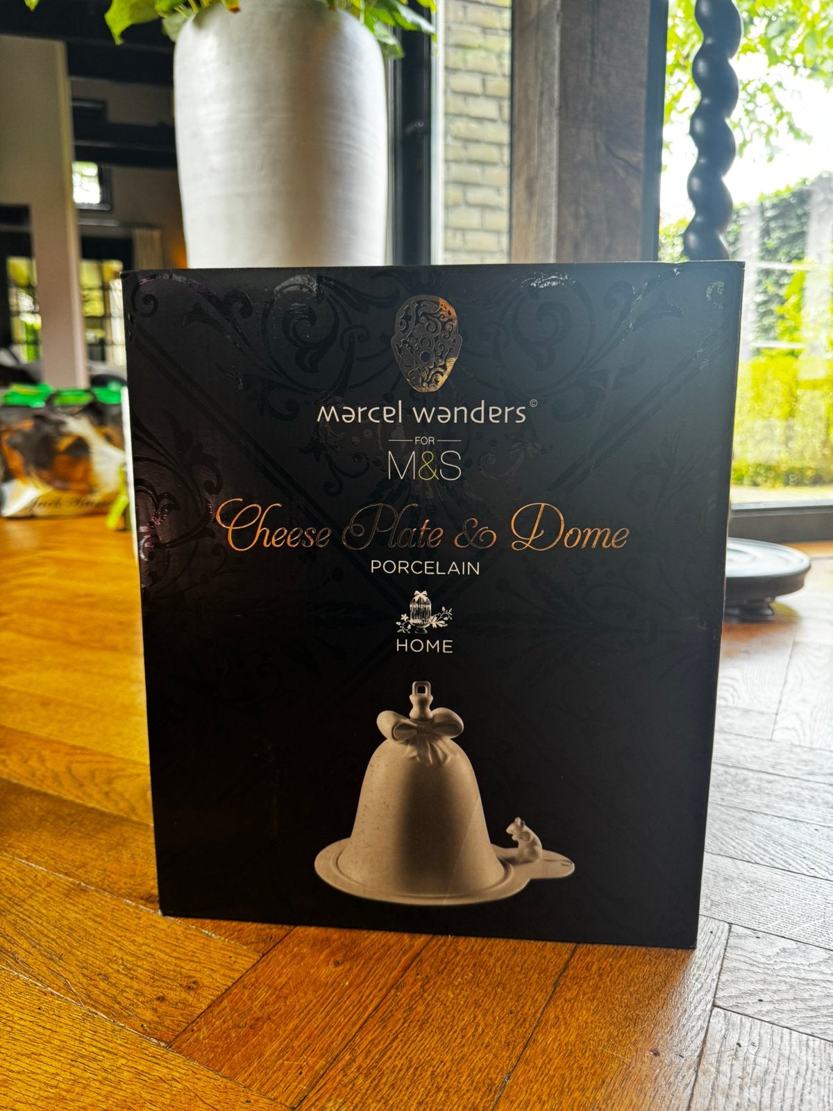 Marcel Wanders M&S Porseleinen Kaasstolp met Muis, Overige typen, Nieuw, Ophalen of Verzenden, Overige stijlen