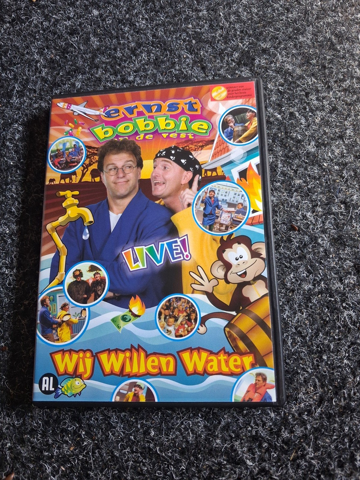 DVD ERNST EN BOBBIE WIJ WILLEN WATER (NIEUW!!), Alle leeftijden, Ophalen, Avontuur, Film