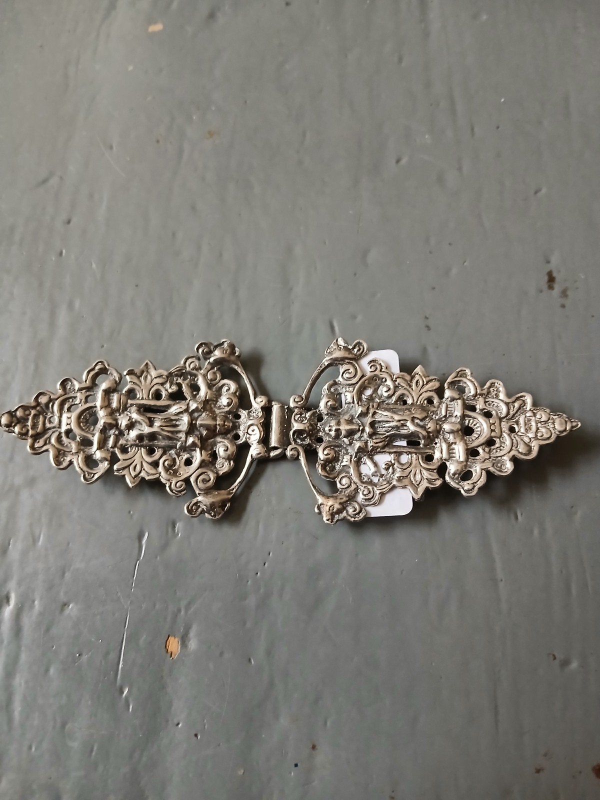 gesp zilveren gesp sluiting., Ophalen, Zilver, Zilver