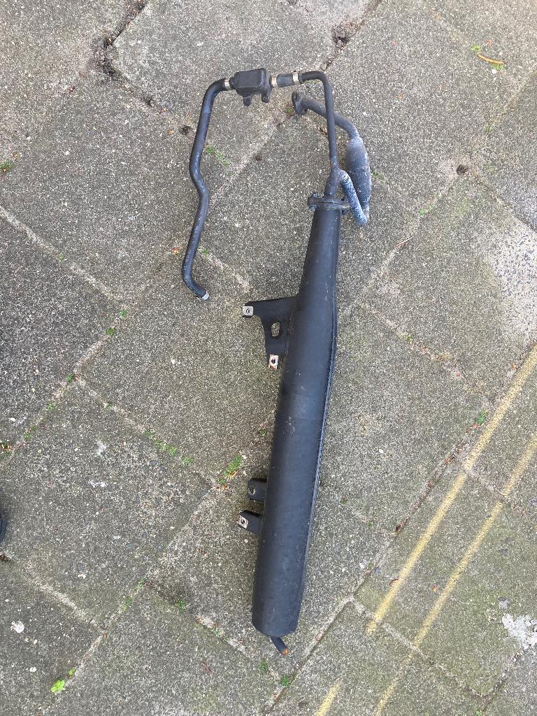 Uitlaat voor Rieju Bye Bike snorfiets 25 km/h, Ophalen, Zo goed als nieuw, Uitlaat, Overige merken