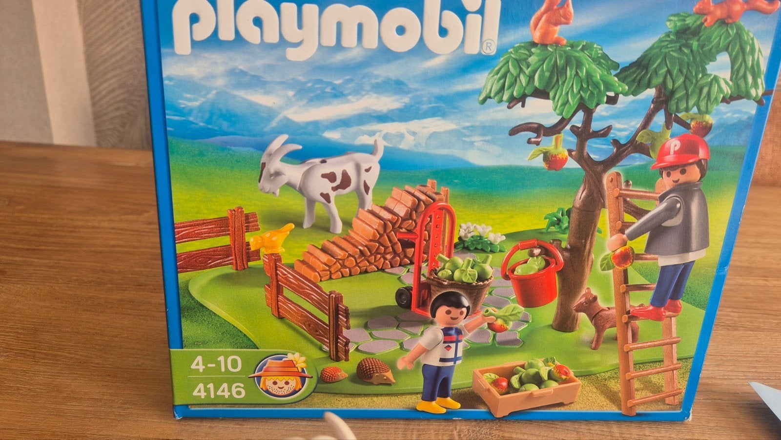 Playmobil 4146 - Boomgaard met eekhoorn en geit, Complete set, Overige typen, Ophalen of Verzenden, Zo goed als nieuw
