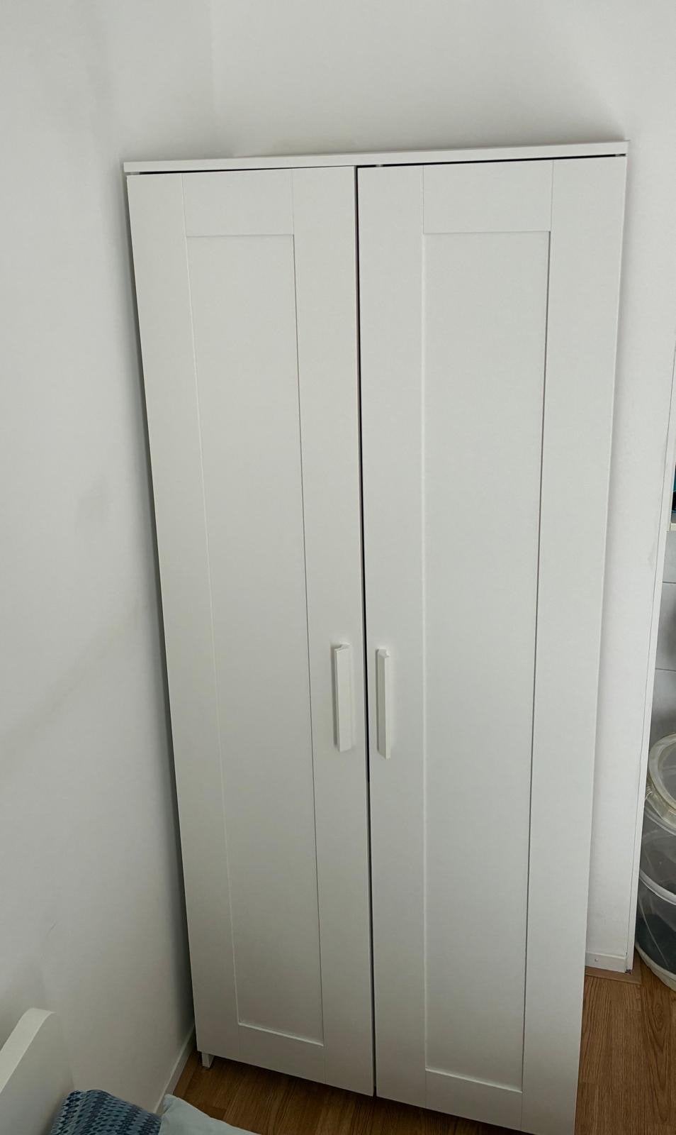 IKEA BRIMNES kledingkast wit, 78x50x190 cm, Huis en Inrichting, Ophalen, 50 tot 100 cm, Zo goed als nieuw, 150 tot 200 cm