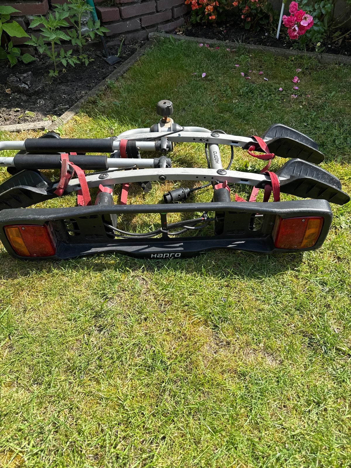 Hapro Pico 2 fietsendrager voor trekhaak, Ophalen, Zo goed als nieuw, 2 fietsen, Trekhaakdrager