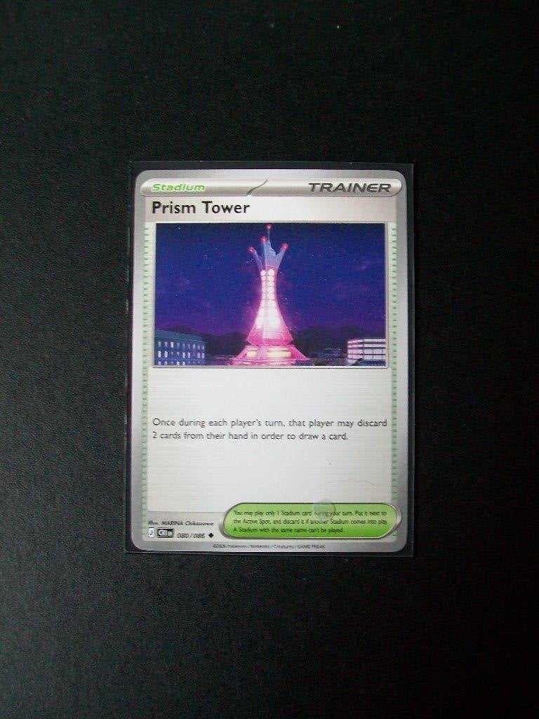 2937: Nieuwe Pokemon Kaart Trainer PRISM TOWER (080/086), Verzenden, Nieuw, Losse kaart