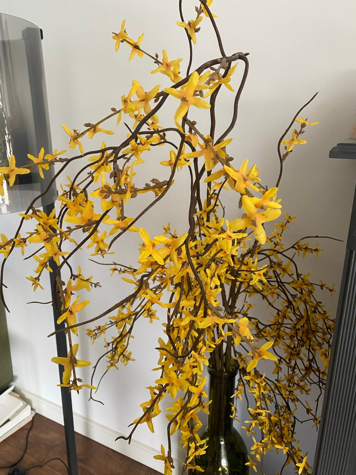 kunstbloemen (forsythia), Ophalen, Nieuw