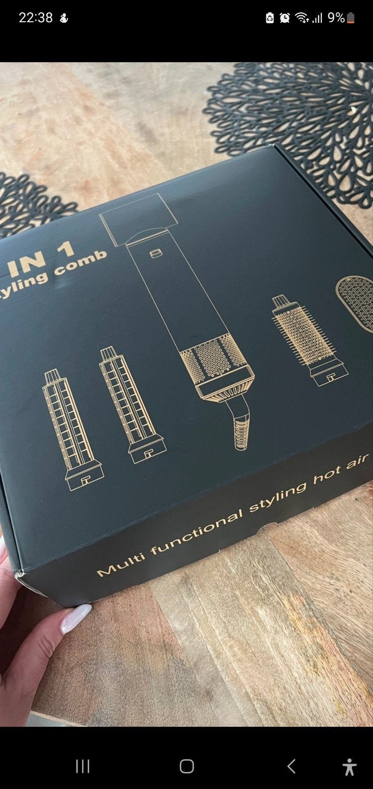 5-in-1 Multifunctionele Styling Comb - Föhnborstel, Ophalen of Verzenden, Nieuw, Haarverzorging
