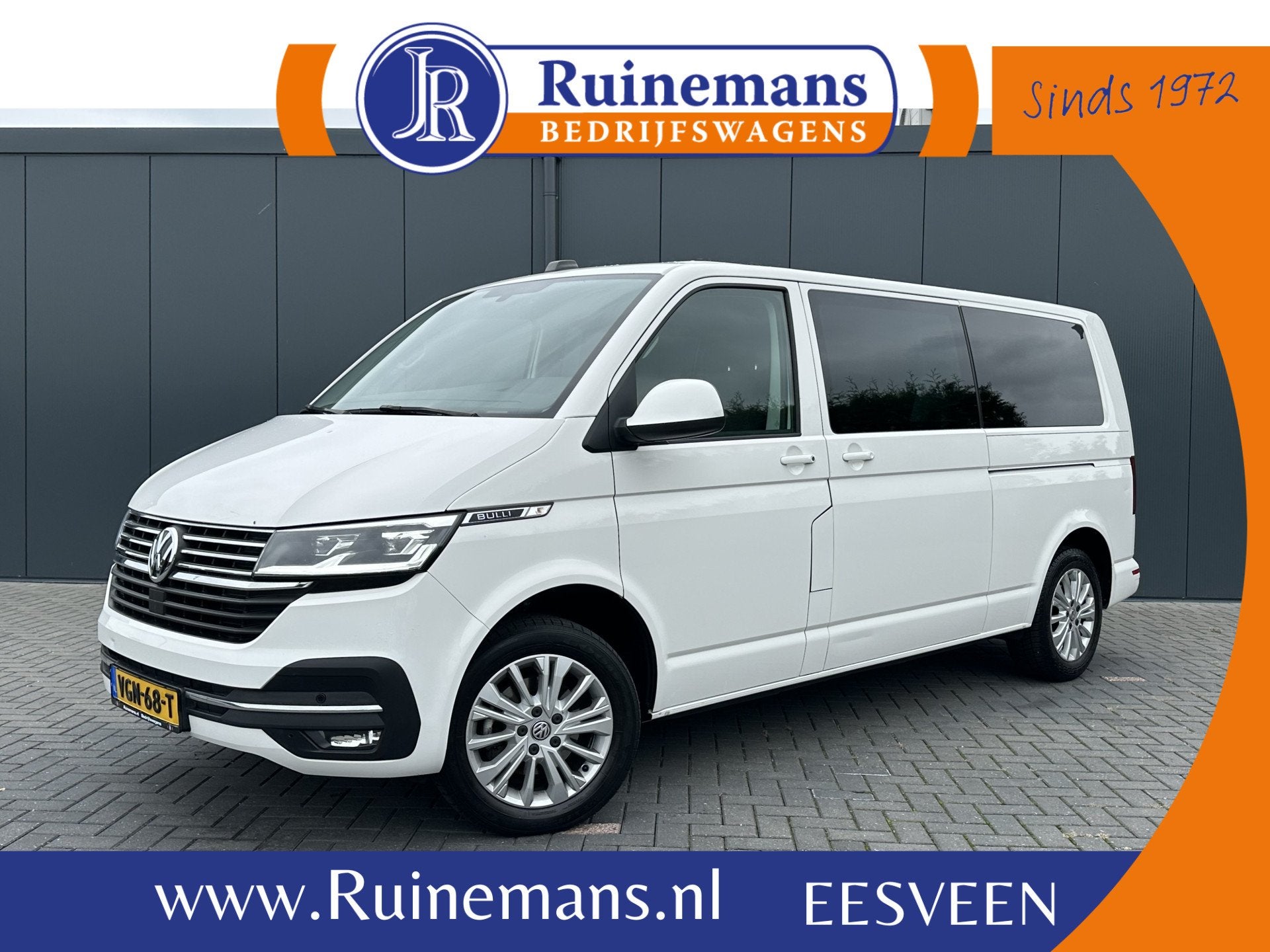Volkswagen Transporter 2.0 TDI / BULLI / L2H1 / DUBBEL CABIN, Voorwielaandrijving, 15 km/l, Gebruikt, Euro 6