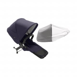 Bugaboo Donkey 5 Duo Uitbreidingsset Compleet Dark Navy, Ophalen of Verzenden, Nieuw