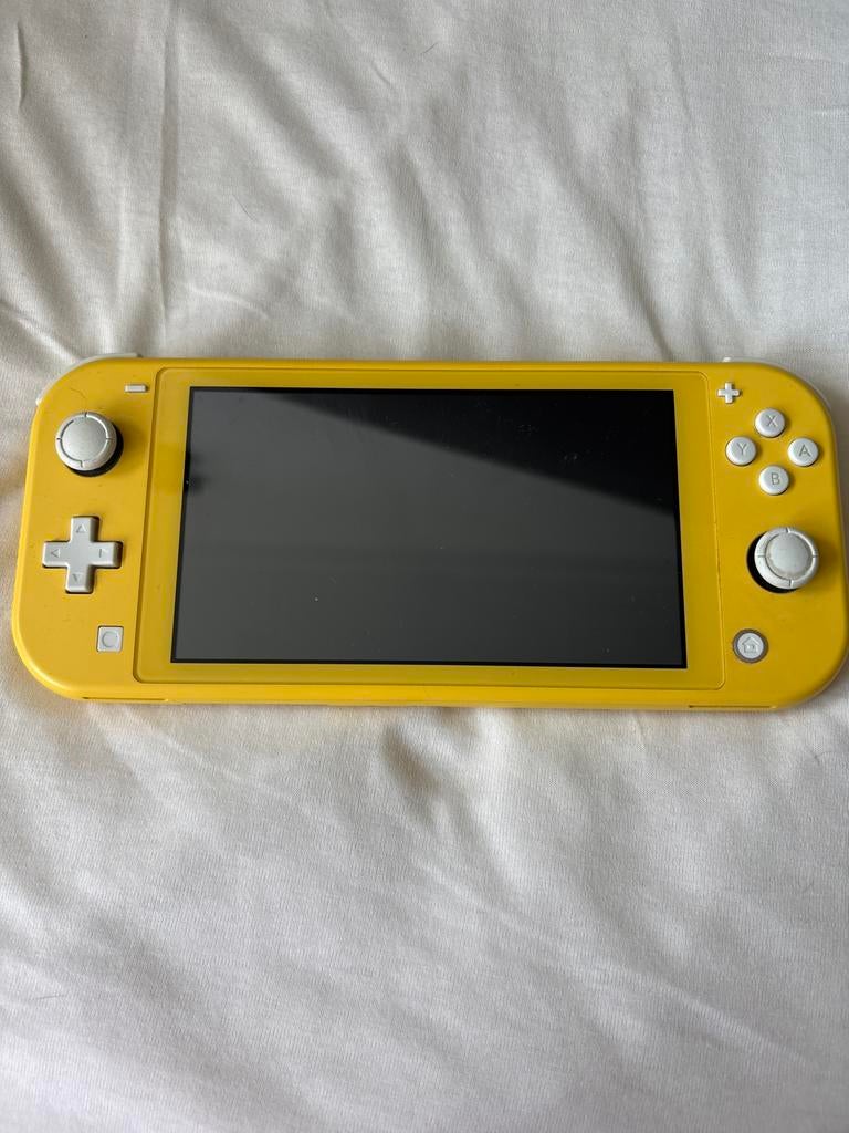 Nintendo Switch Lite Geel - Zo goed als nieuw, Ophalen of Verzenden, Geel, Zo goed als nieuw
