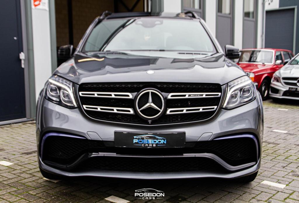 Mercedes-Benz GLS 63 AMG 4MATIC PANO | 7 ZITS | LUCHTVERING, Auto's, 5461 cc, 7 stoelen, Leder, Vierwielaandrijving