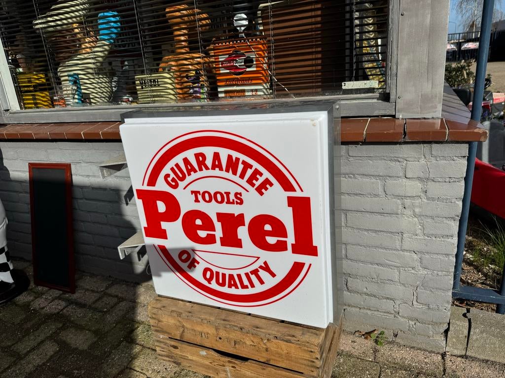 Vintage Perel Tools Lichtbak - Garantie van Kwaliteit, Ophalen, Gebruikt, ., Lichtbak of (neon) lamp