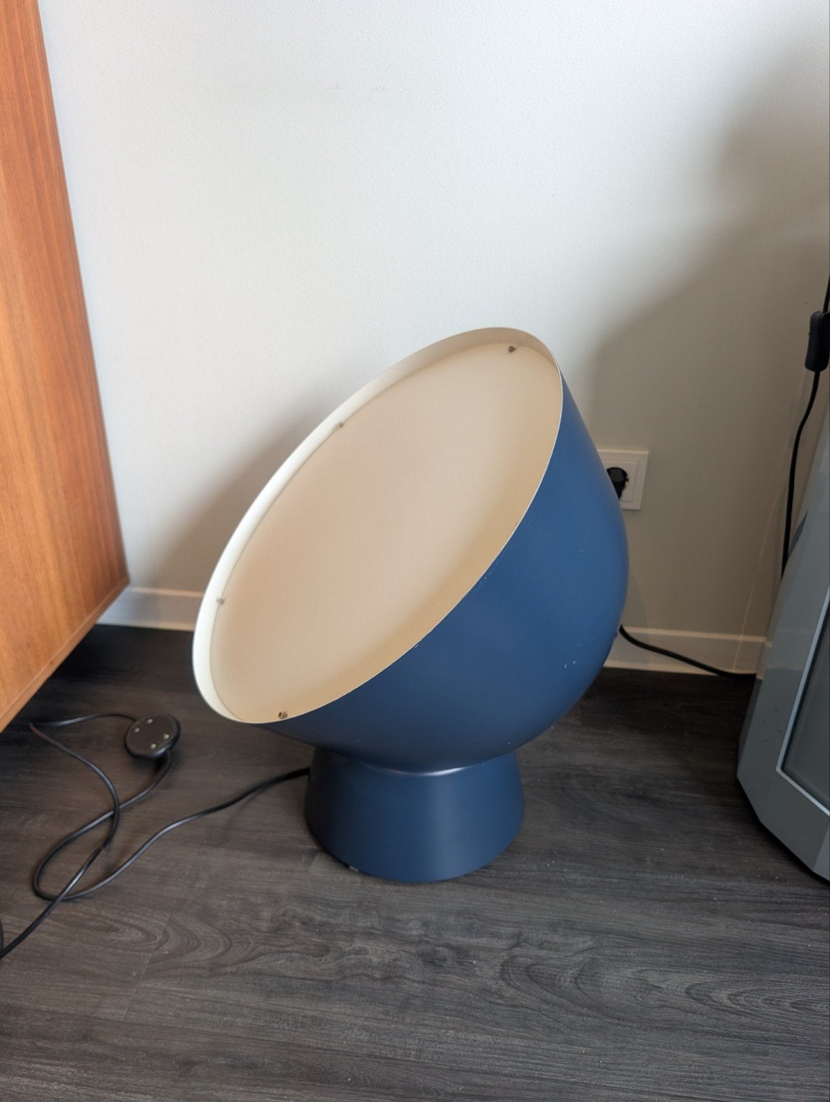 IKEA PS 2017 Vloerlamp Blauw - Zeldzaam Collectors Item, E27 (groot), Zo goed als nieuw, Metaal, Modern, Design, Collectors Item
