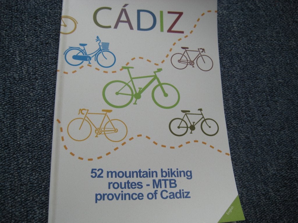 MTB gids van Cadiz, Boeken, Reisgidsen, Overige merken, Europa, Nieuw, Fiets- of Wandelgids