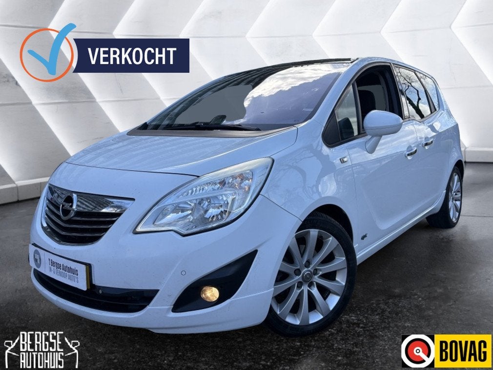 Opel Meriva 1.4 Turbo Cosmo OPC AUT. Cruise Ecc Lmv Nap, Auto's, Automaat, Automatische klimaatregeling, Gebruikt, 4 cilinders